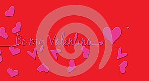 Be my valentine lovers day