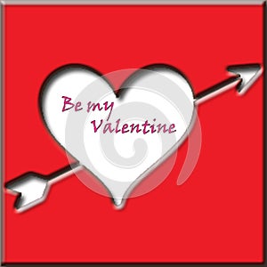Be my valentine lovers day