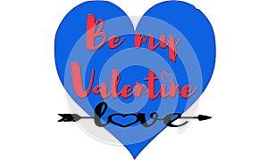 Be my valentine lovers day