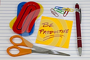 Be productive success management performance progress development