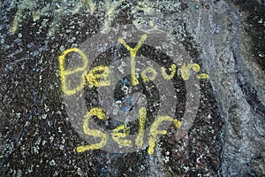 Be Your-Self Graffiti
