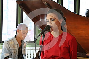 Bea Miller and NOTD film a session in Brooklyn