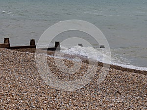 On the beach