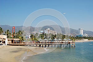 Beach in Acapulco, Mexico. photo