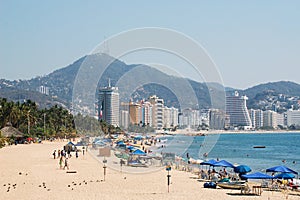 Beach in Acapulco, Mexico. photo
