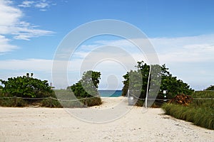 Beach access