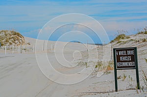 Beach access, Huguenot Memorial Park in Duval County, Atlantic Ocean, Florida