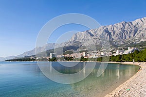 Beach in the Adriatic Sea