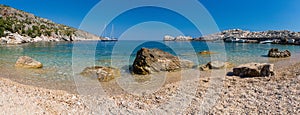 Beach in the Adriatic Sea photo