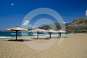 Beach in Agios Nikolaos photo