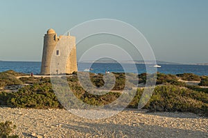 Aigues Blanques, Santa Eulalia des Riu, Ibiza, EspaÃÂ±a photo