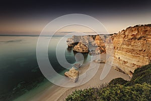 Beach in Algarve, Portugal