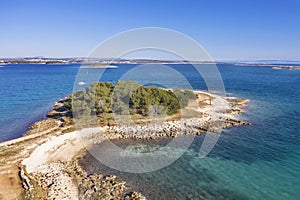 Beach around Skoljic, peninsula Cape Kamenjak, Premantura, Istria, Croatia