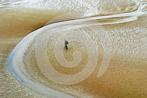 Beach in Arromanches