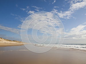 Beach on the Atlantic Coast of France