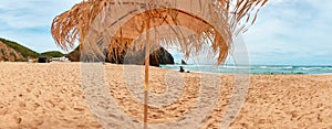 beach, atlantic ocean, portugal, sintra