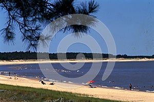 beach atlantida,uruguay summrer sea people beach