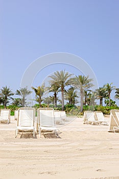 Beach of Atlantis the Palm hotel