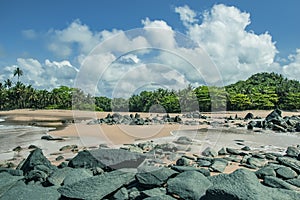 Beach in Axim Ghana west Afirica.