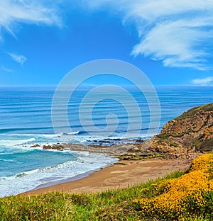 Beach Azkorri or Gorrondatxe view