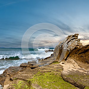 Beach Azkorri or Gorrondatxe view