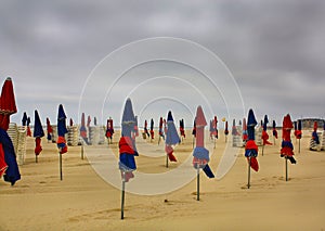 Beach on bad wheather