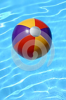 Beach Ball in Pool