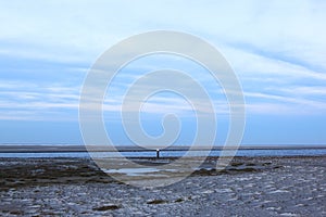 Beach of Ballum, Ameland Island, Netherlands photo