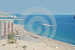 Beach of Barcelona