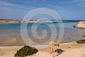 Beach at the bay of Jabal Al Rosas 2 photo