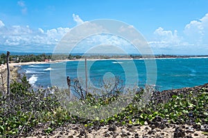 Beach and Bay Near Cueva Del Indio