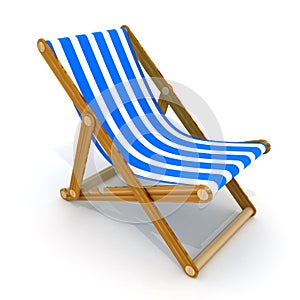 Beach bed blue