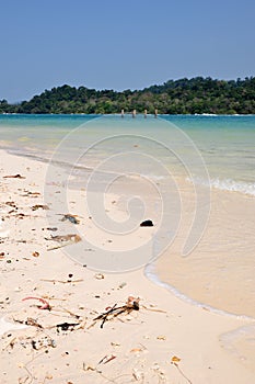 Beach on Beras Basah Island photo