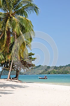 Beach on Beras Basah Island