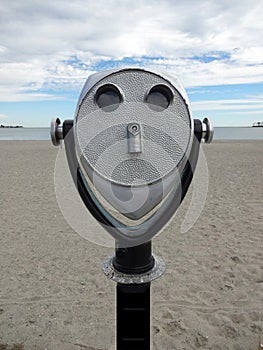 Beach Binocular Viewer