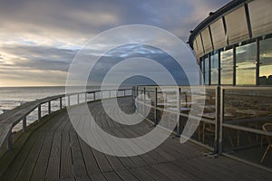 Beach in Blankenberge, Belgium