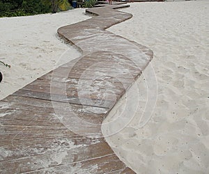 Beach boardwalk