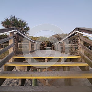 Beach Boardwalk in florida