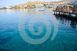 Beach in Bodrum,Turkey