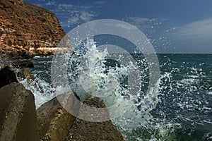 Beach Bolata near cape Kaliakra