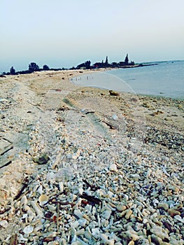 beach of bondo jepara central java Indonesia