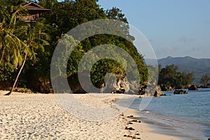 Beach in Boracay Island. Malay. Aklan. Western Visayas. Philippines