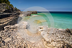 Beach at Bruce Peninsula National Park - Canada