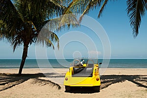 Beach Buggy at a Tropical Beach