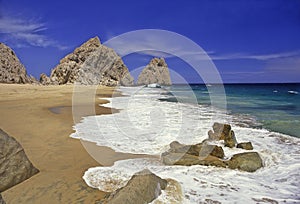 A Beach in Cabo San Lucas, Baja California