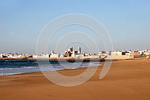 Beach of Cadiz, Spain