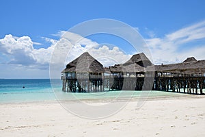 Beach cafe. Kendwa resort, Zanzibar, Tanzania, Africa