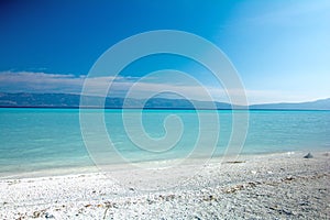 Beach of Calis Fethiye turkish aegean coast, Turkey