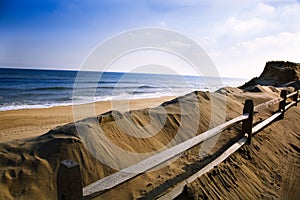 Beach on Cape Cod Wellfleet, MA.