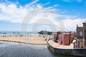 The beach of Capitola, California